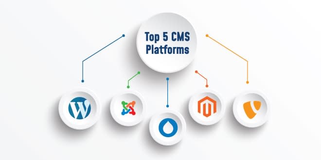 CMS Platform, Website Development, Top 5 CMS